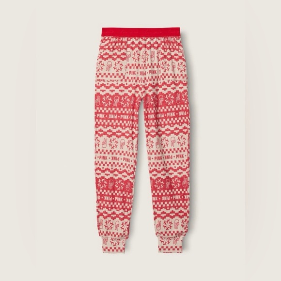 PINK BY Victoria Secret Holiday Sleep Pants - Picture 3 of 10